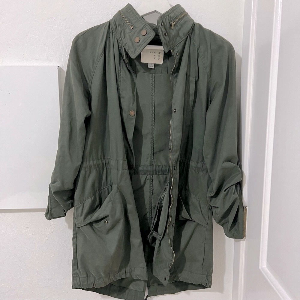 TARGET A New Day Military Green Jacket Women's sz. small